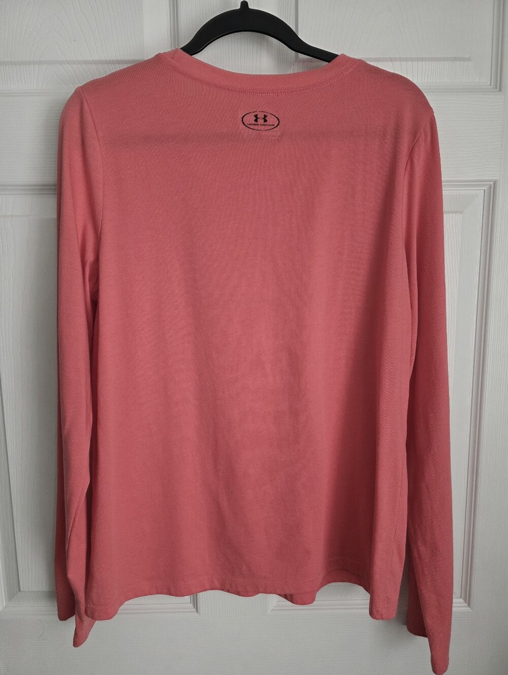 Under Armour HeatGear Pink Long Sleeve Camo Logo Shirt Women's Size XL - Picture 2 of 9